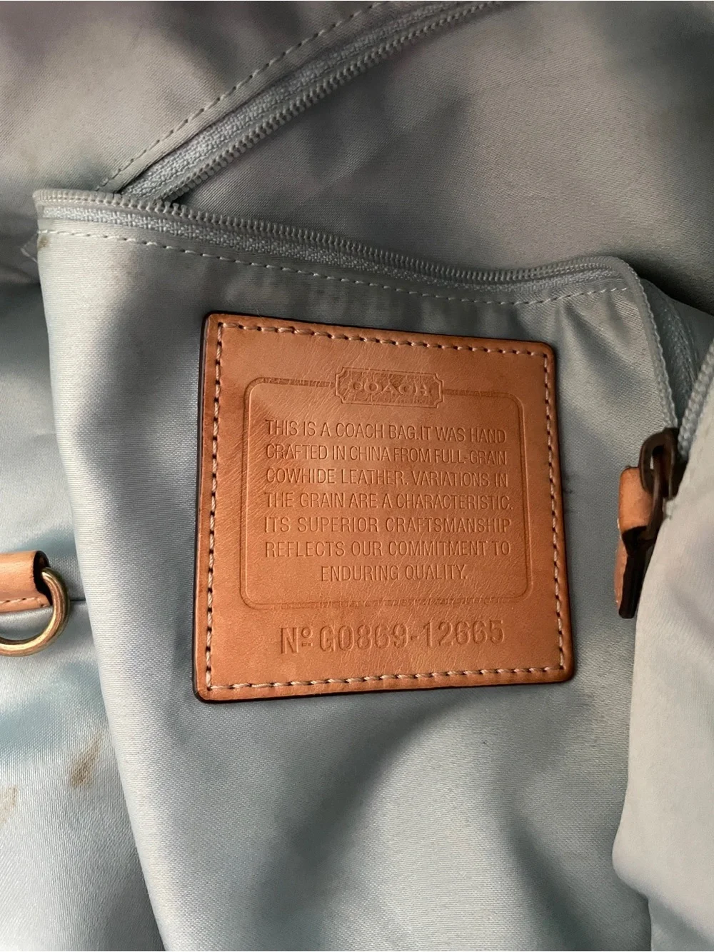 Vtg Coach Hobo Bag Purse Metallic Gold Leather Pebble